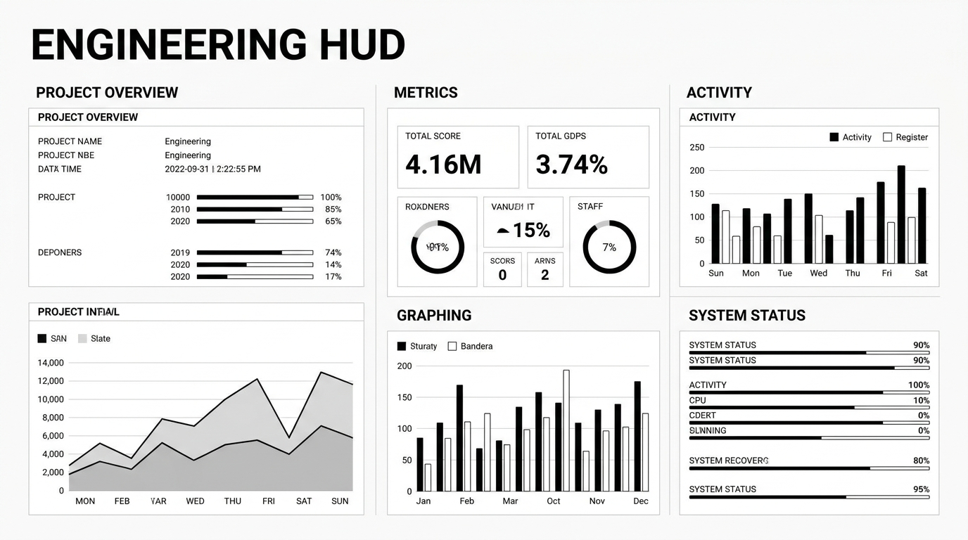 Nexus Dashboard project interface